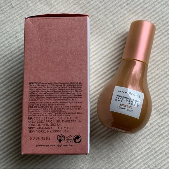 Glow Recipe Watermelon Glow Niacinamide Hue Glow Drops Serum - Picture 9 of 13